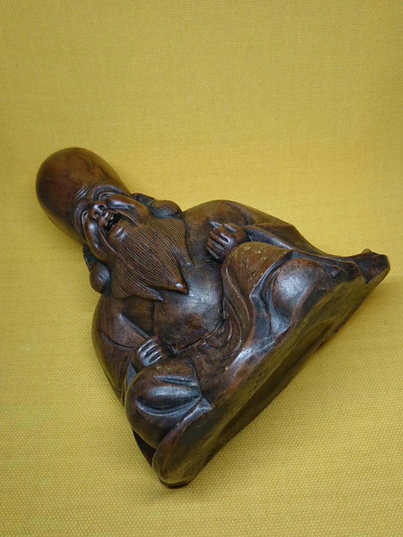 【美品】仏教美術　人形　陶器　骨董　置物　インテリア　工芸品　美術品　A3060