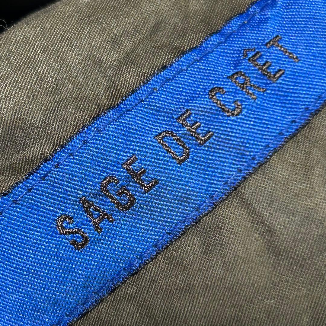 SAGE DE CRET サージュデクレ　モッズコート　ファー付き　着脱可能　M
