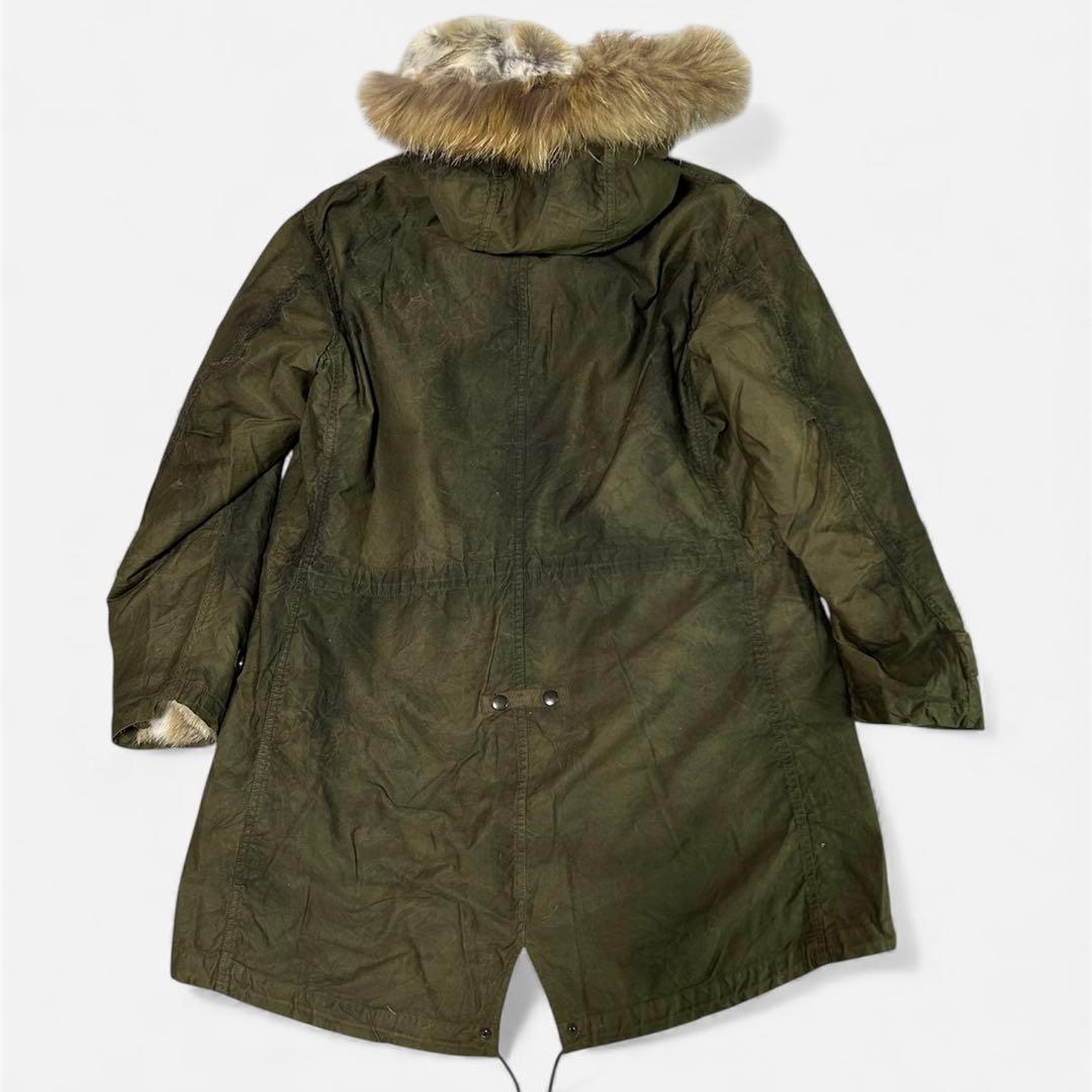 SAGE DE CRET サージュデクレ　モッズコート　ファー付き　着脱可能　M