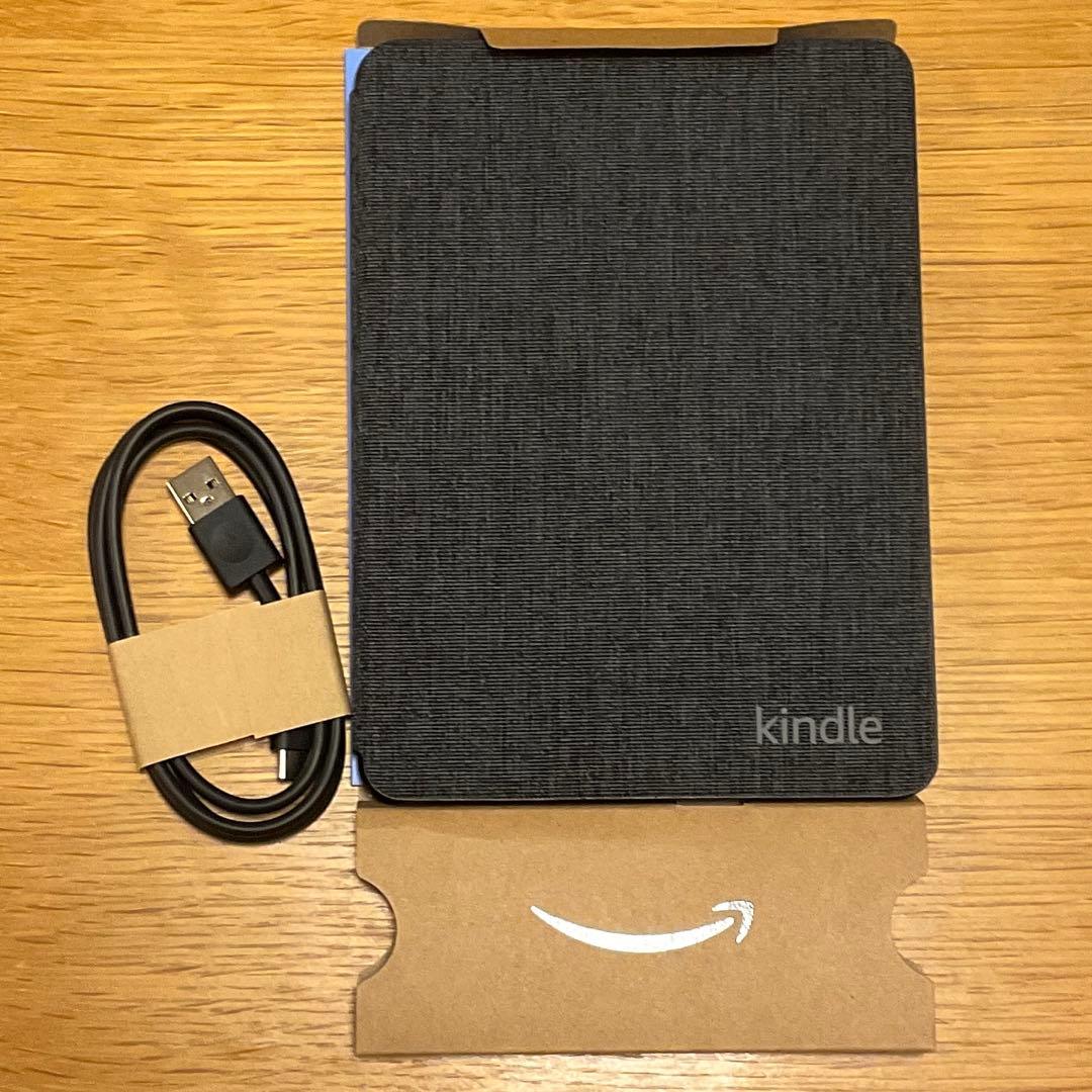 Kindle Paperwhite (16GB) 第12世代 純正カバー付き
