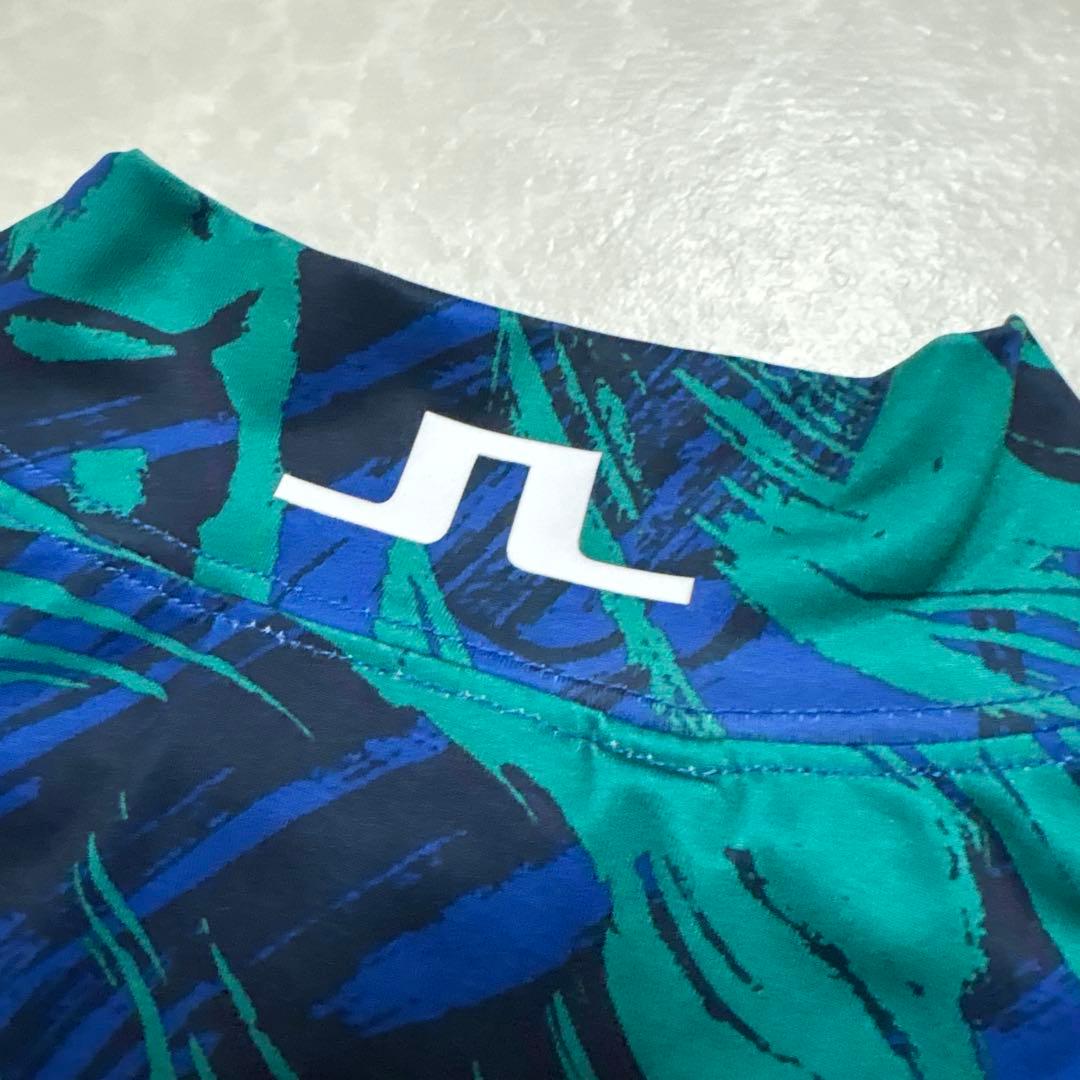 J.リンドバーグ★吸水速乾★軽量★UVプロテクトモックネック【メンズ サイズL】