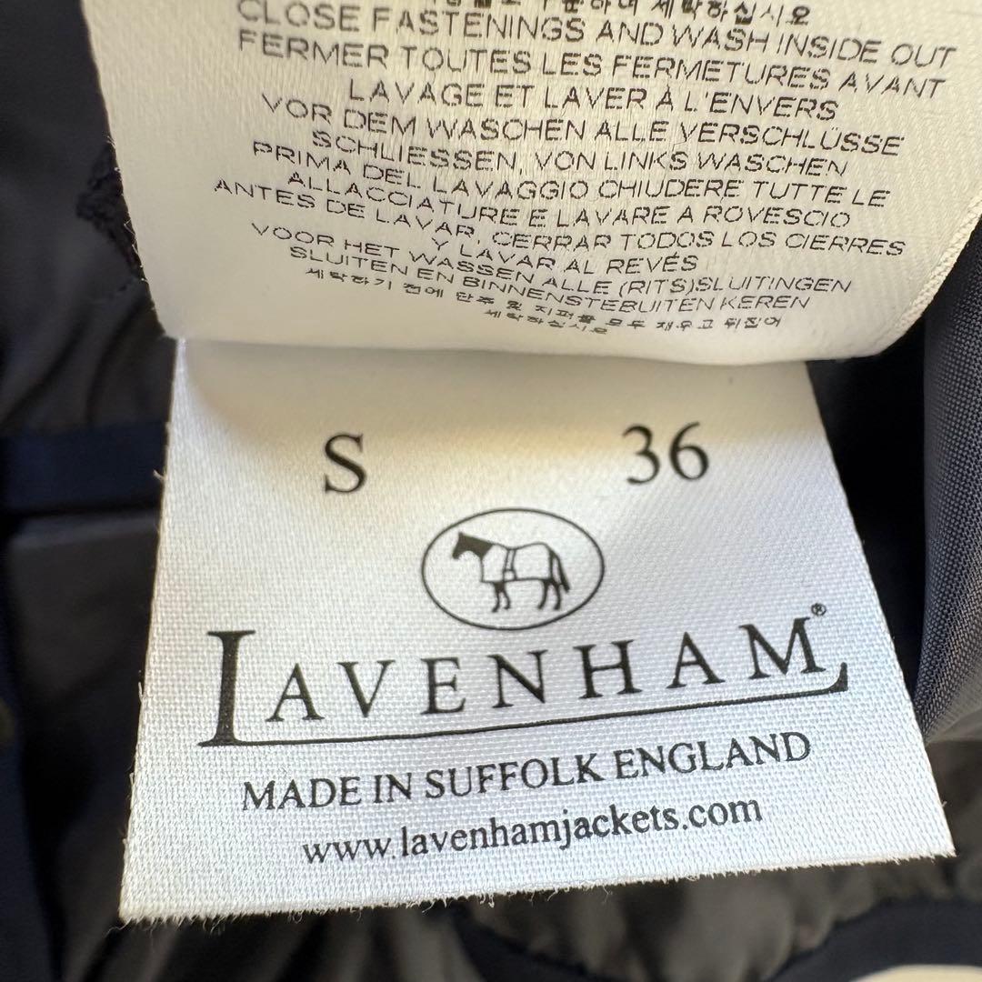 新品タグ付き✨　ラベンハム　レショップ　別注　パッカブル　コート　ネイビー