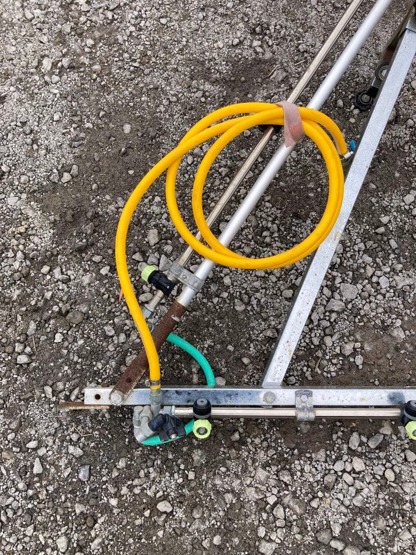 簡易ビーム　１７頭　折りたたみ散布器