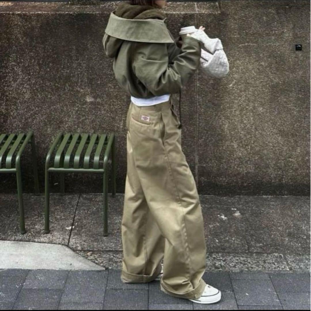 ok.soon × dickies ワイドチノ オクスン ディッキーズ パンツ