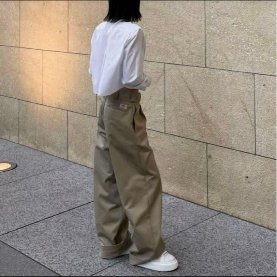 ok.soon × dickies ワイドチノ オクスン ディッキーズ パンツ