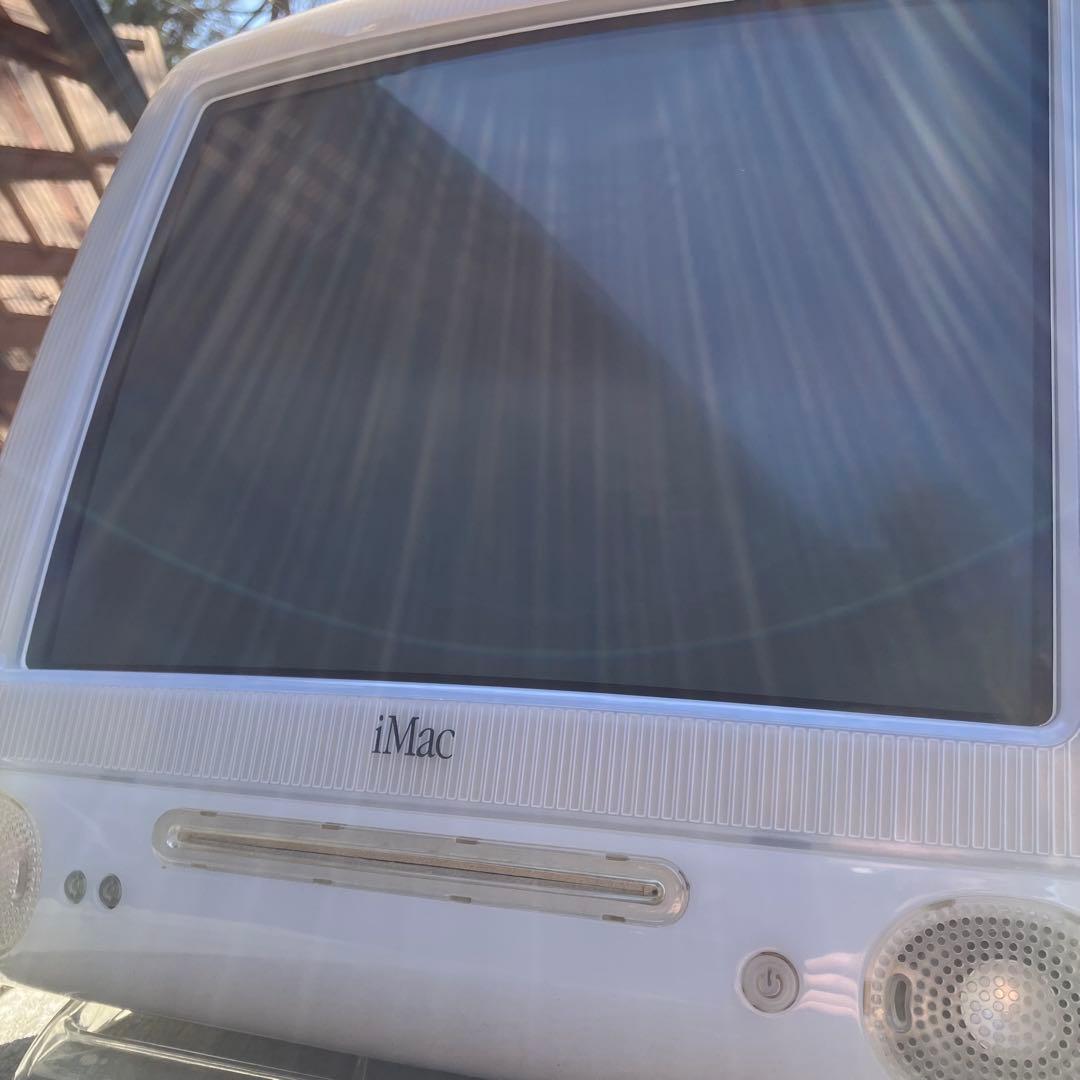 ゆ*う様 【当時物通電確認済】apple imac g3 M7709J/A スノ