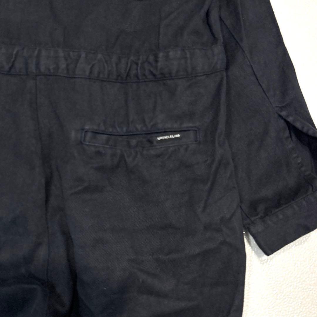 【メンズL /リネン】コンフェクト　ツイルオールインワン　ジャンプスーツ　つなぎ