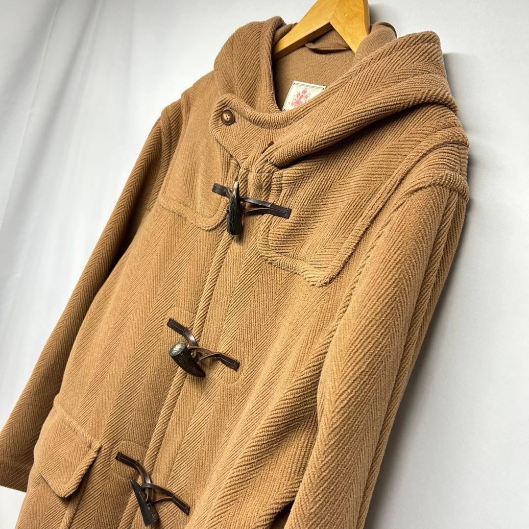 メンズ OLD ENGLAND ヘリンボーン ダッフルコート
