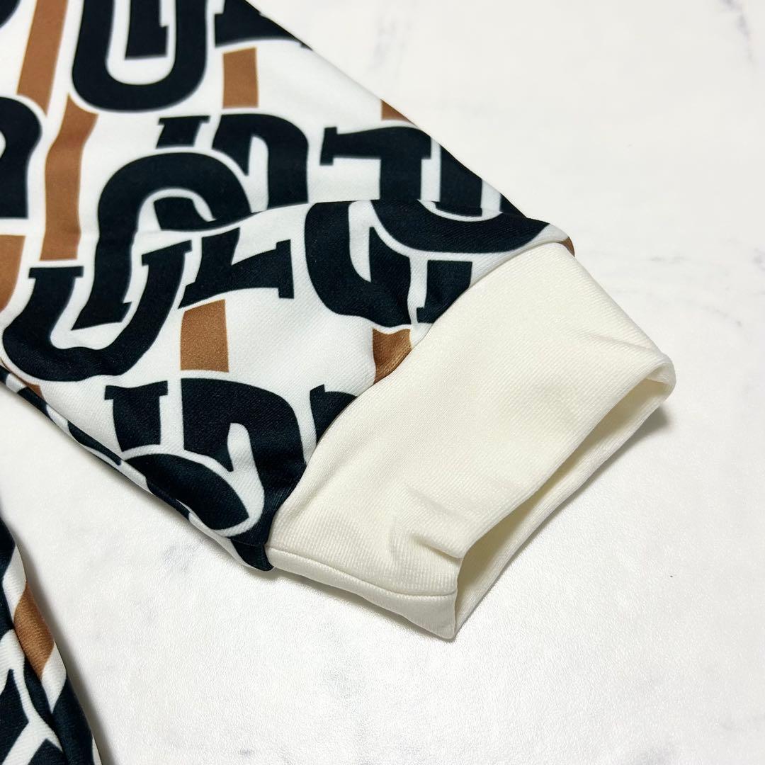 CPG GOLF チェーンロゴグラフィカルワンピース ゴルフ ホワイト×ブラック