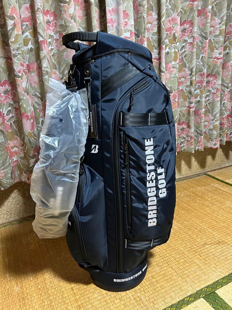 BRIDGESTONE キャディバッグ CB2526 2025年モデル ネイビー