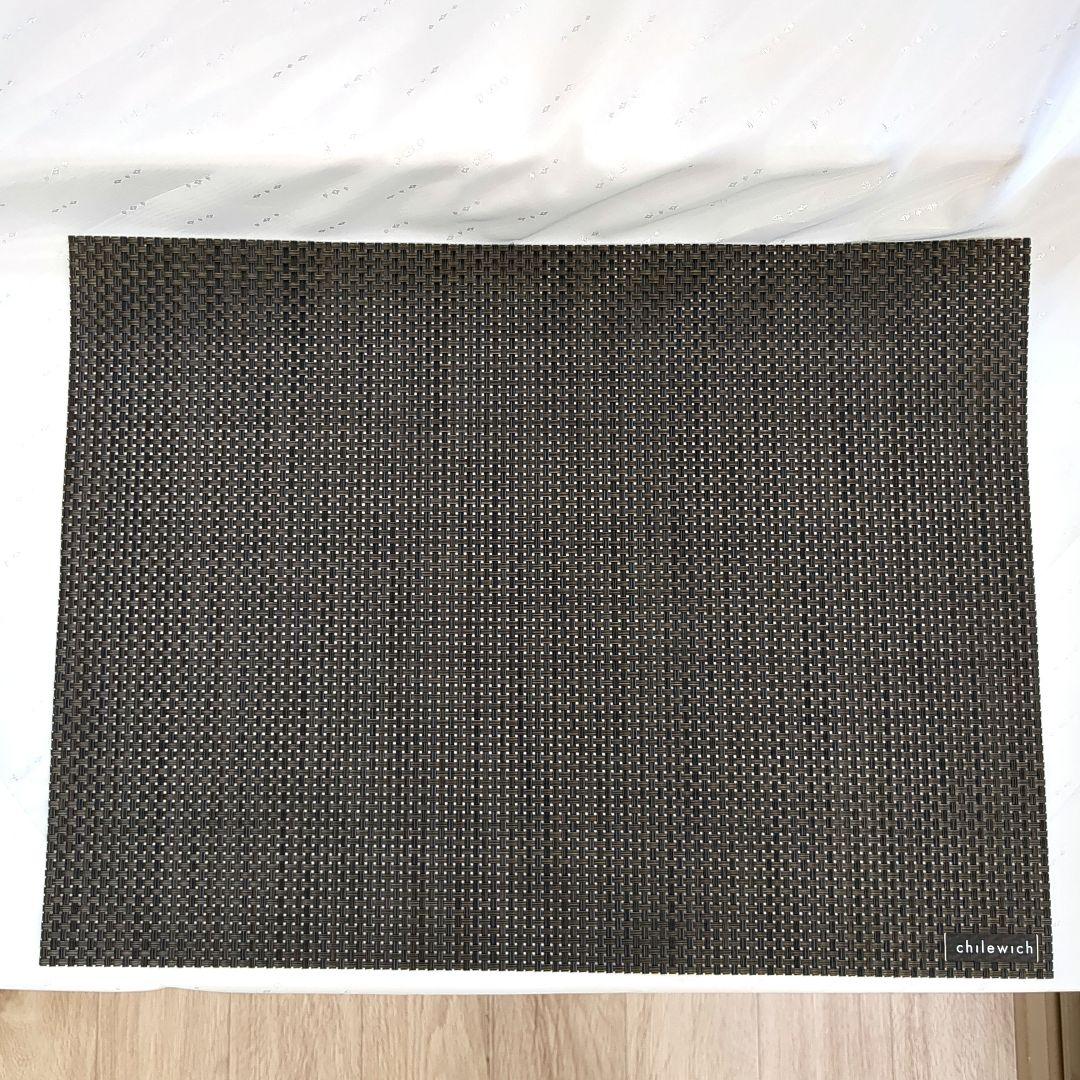 chilewich ダークブラウン ランチョンマット 4枚セット　①