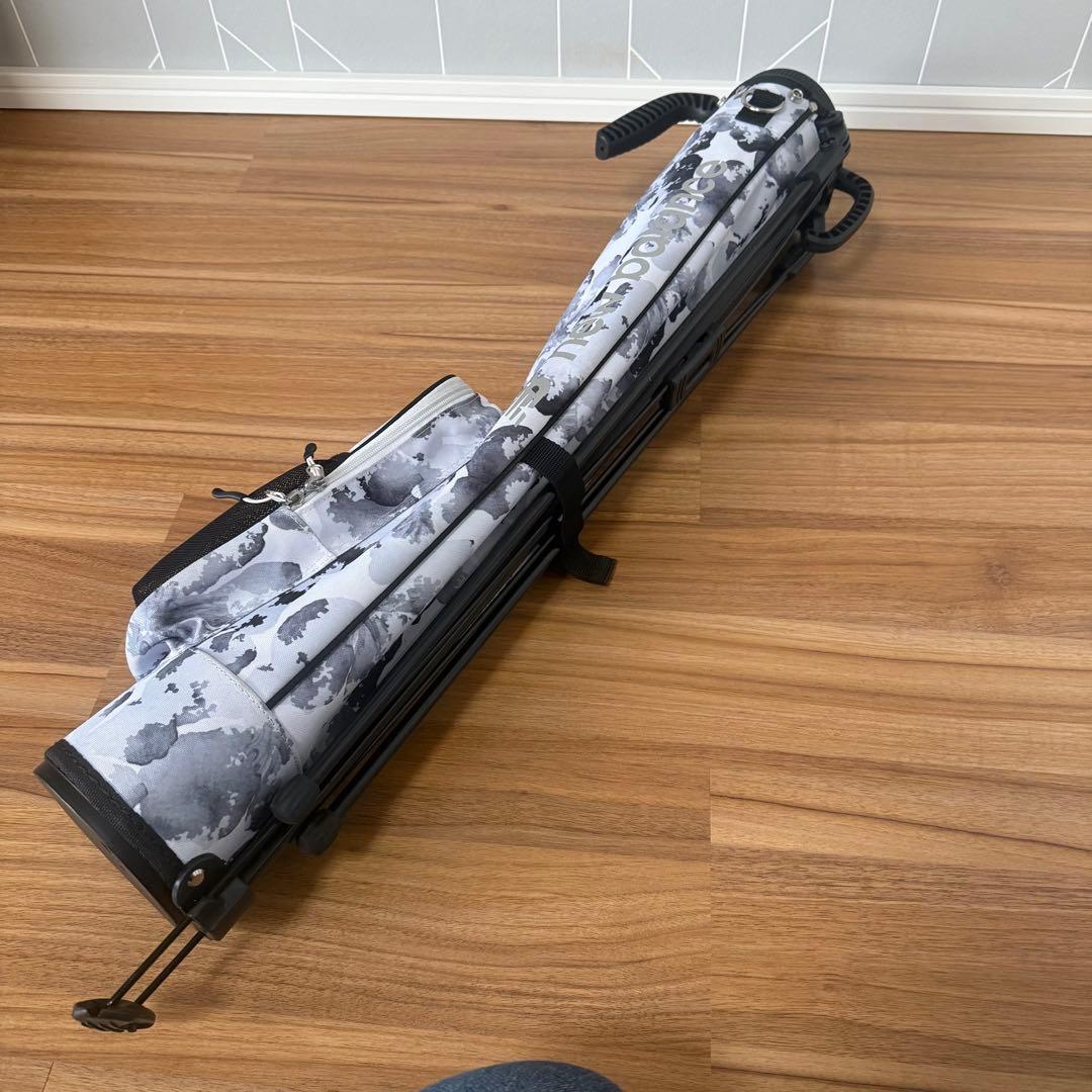 【中古】ニューバランス ゴルフ 花柄 セルフスタンドバッグ