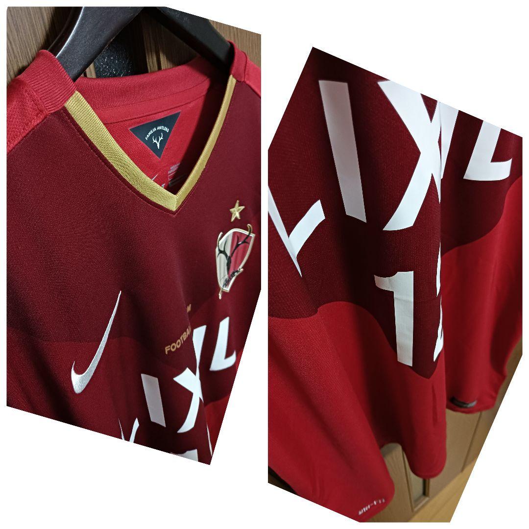 ナイキ 鹿島アントラーズ ユニフォーム #12 2015ホーム L 紙タグ付き