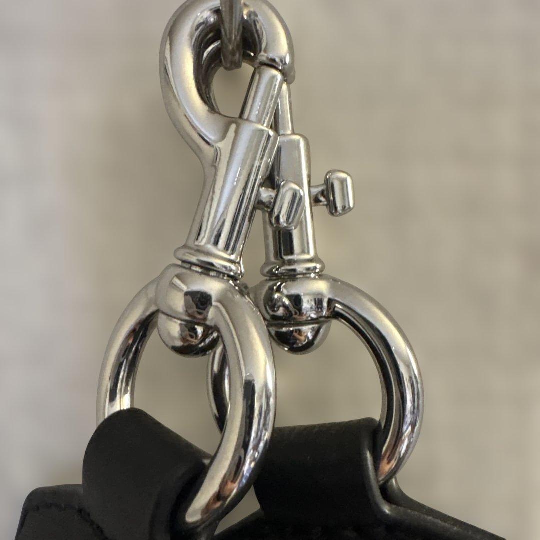 マークジェイコブス　サッチェル　ブラックチェーン ショルダーバッグ大