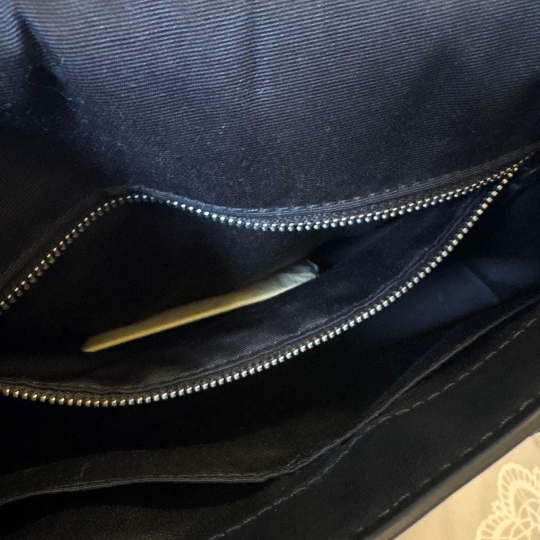 マークジェイコブス　サッチェル　ブラックチェーン ショルダーバッグ大