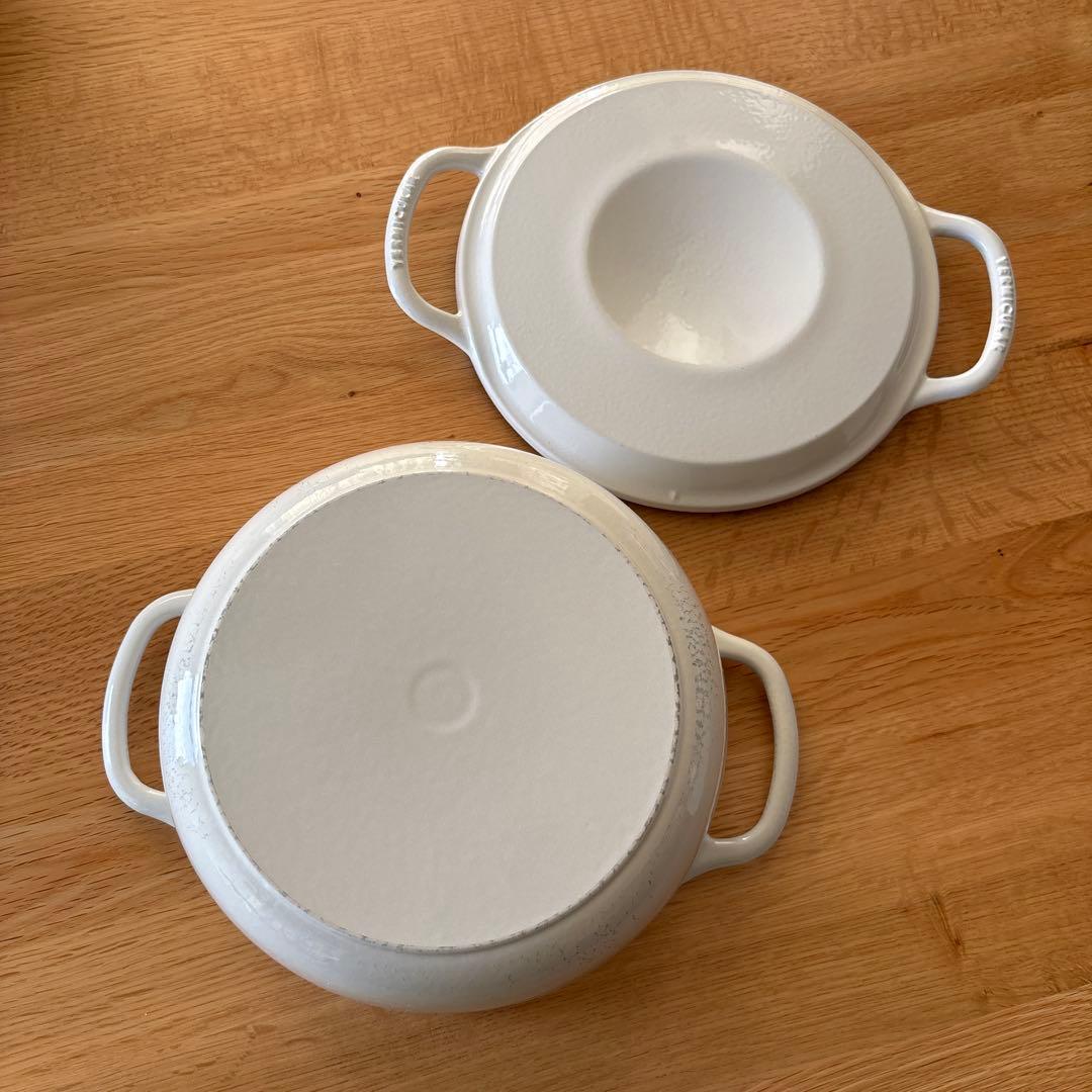 バーミキュラ　ライスポットミニ　３合　ホワイト　VERMICULAR