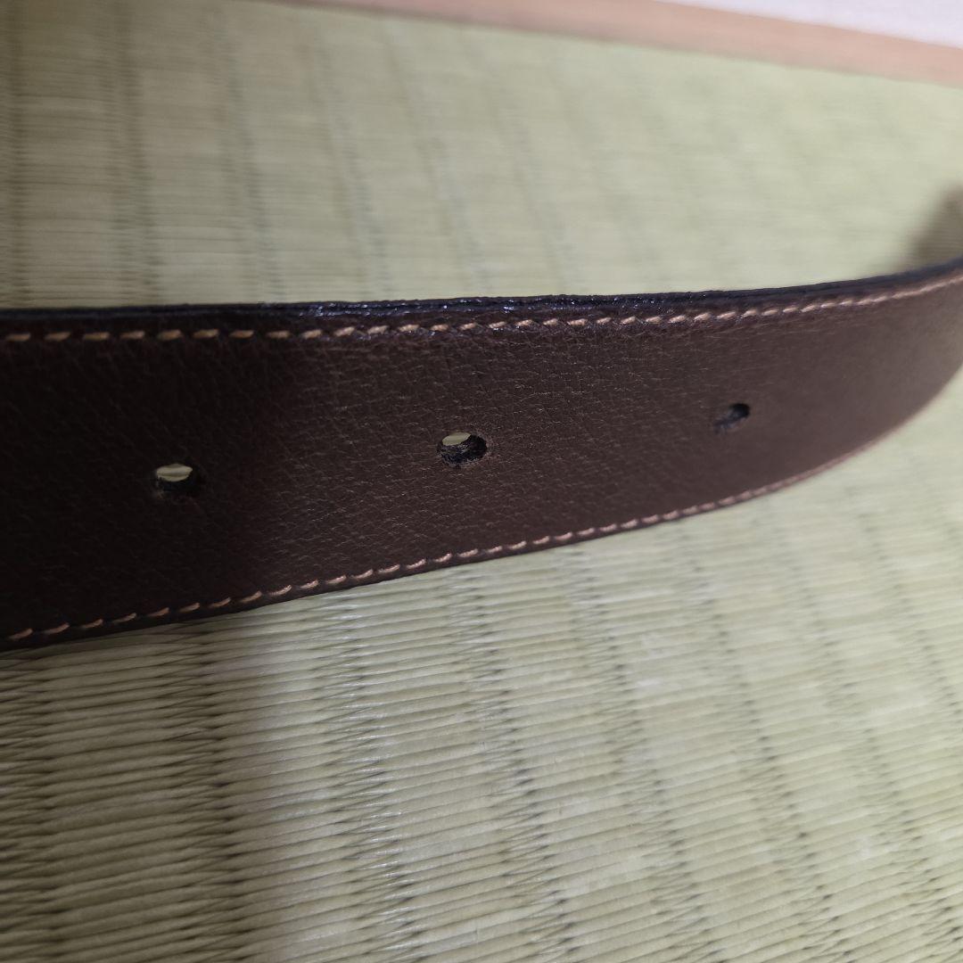 GUCCI グッチ ベルト GGマーモント レザー ブラウン ベルト