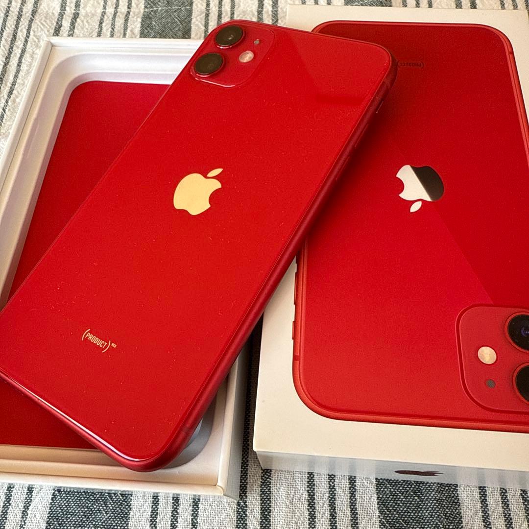 iPhone 11 (PRODUCT)RED 本体