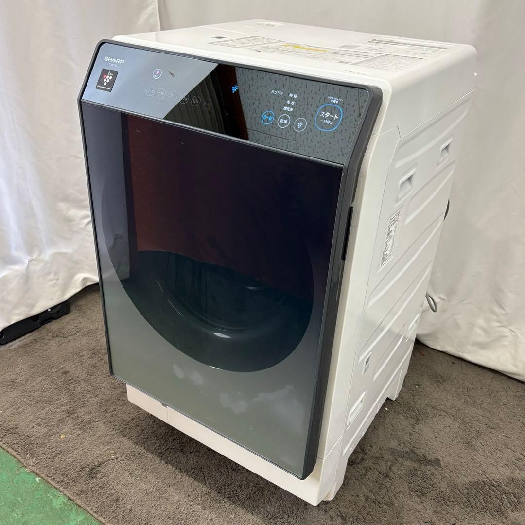 77❤️　ドラム式洗濯機　11キロ　SHARP　左開き　安い　中古　綺麗　設置無料