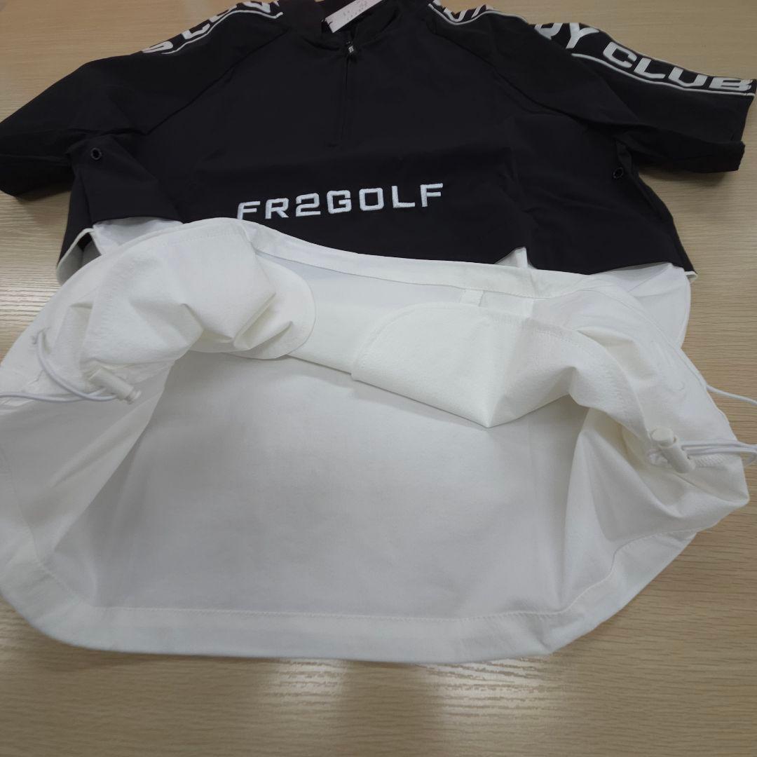 107. FR2 GOLF ハーフジップ ナイロン 半袖ブルゾン