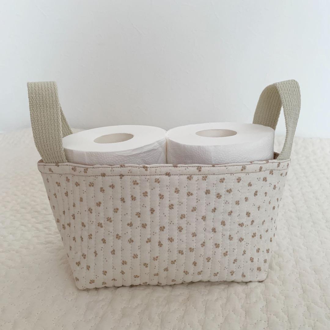 ファブリックバスケット *handmade*