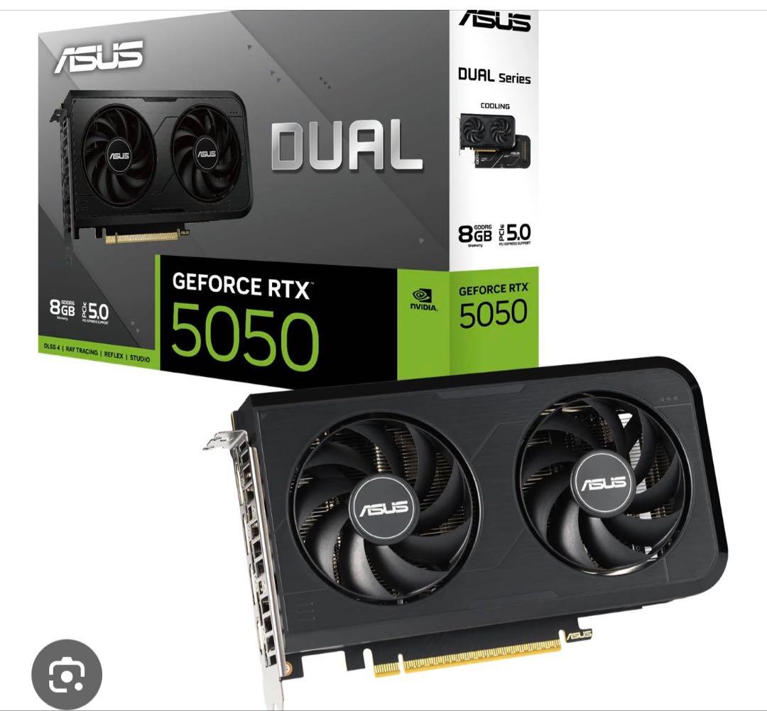 ASUS GeForce RTX 5050 DUAL OC 8GB グラボ