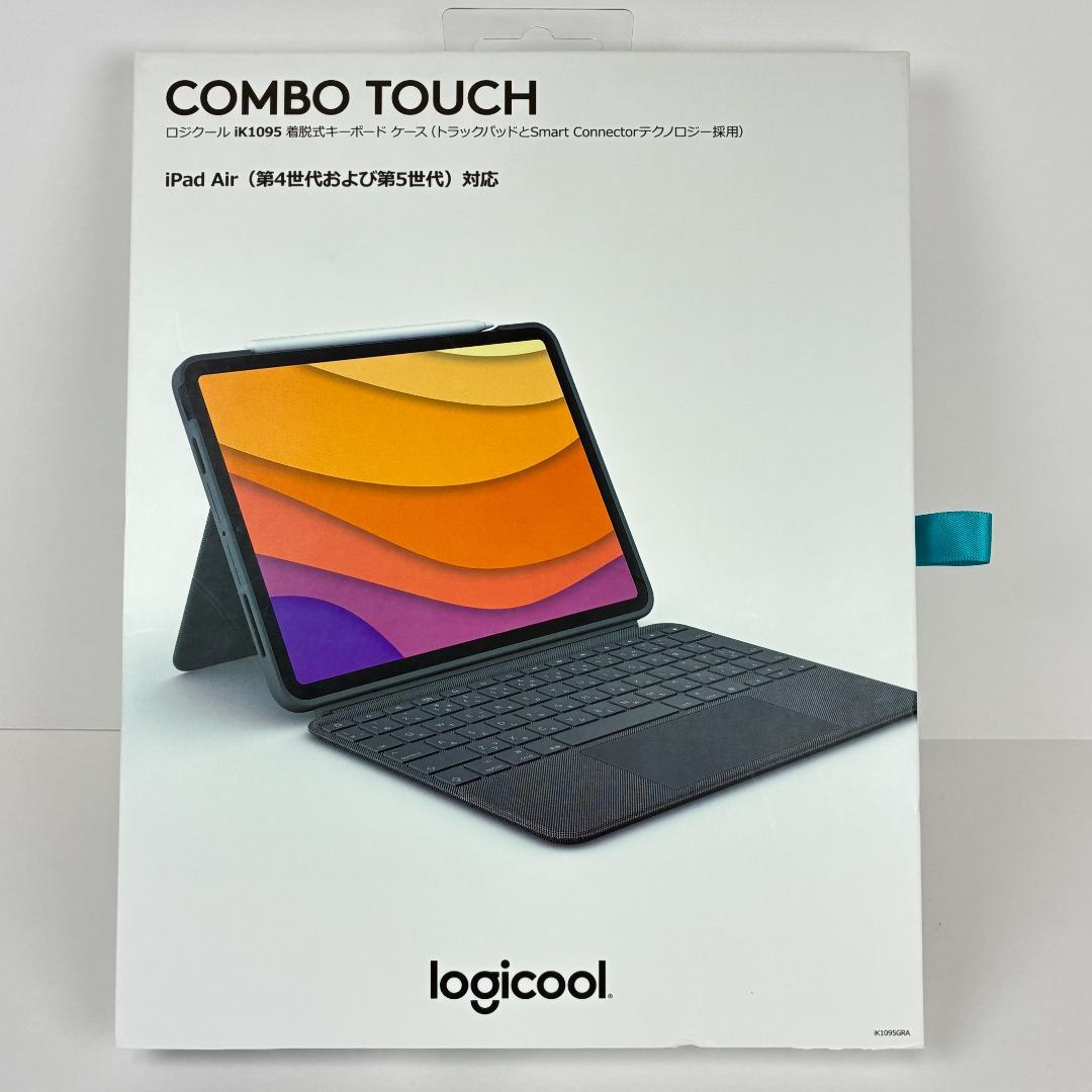 iPadアクセサリー iPad Air logicool Combo Touch ik1095 GRA