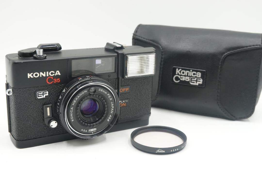 ★おすすめ完動品★ コニカ KONICA C35 EF コンパクトカメラ