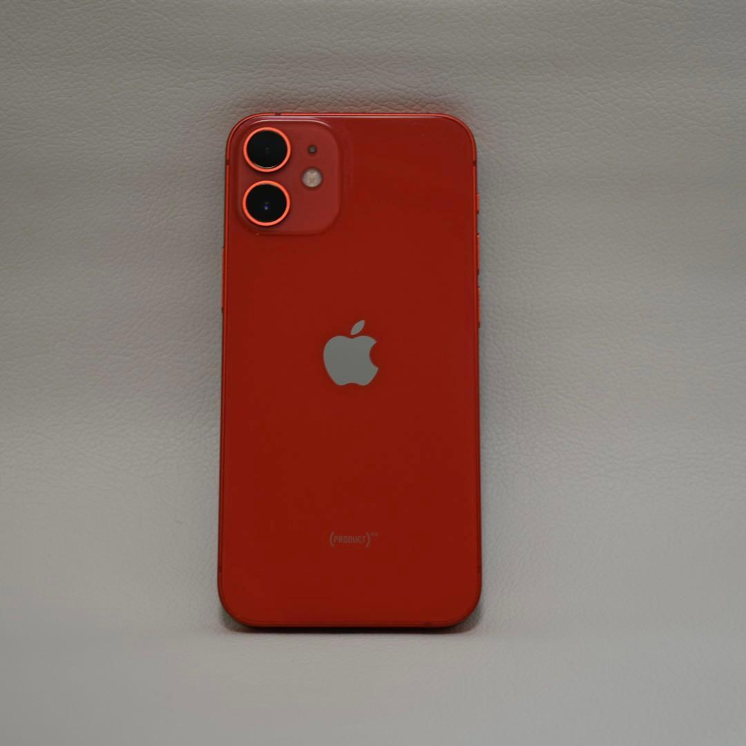 iPhone 12 mini レッド 128 GB SIMフリー【箱付き】