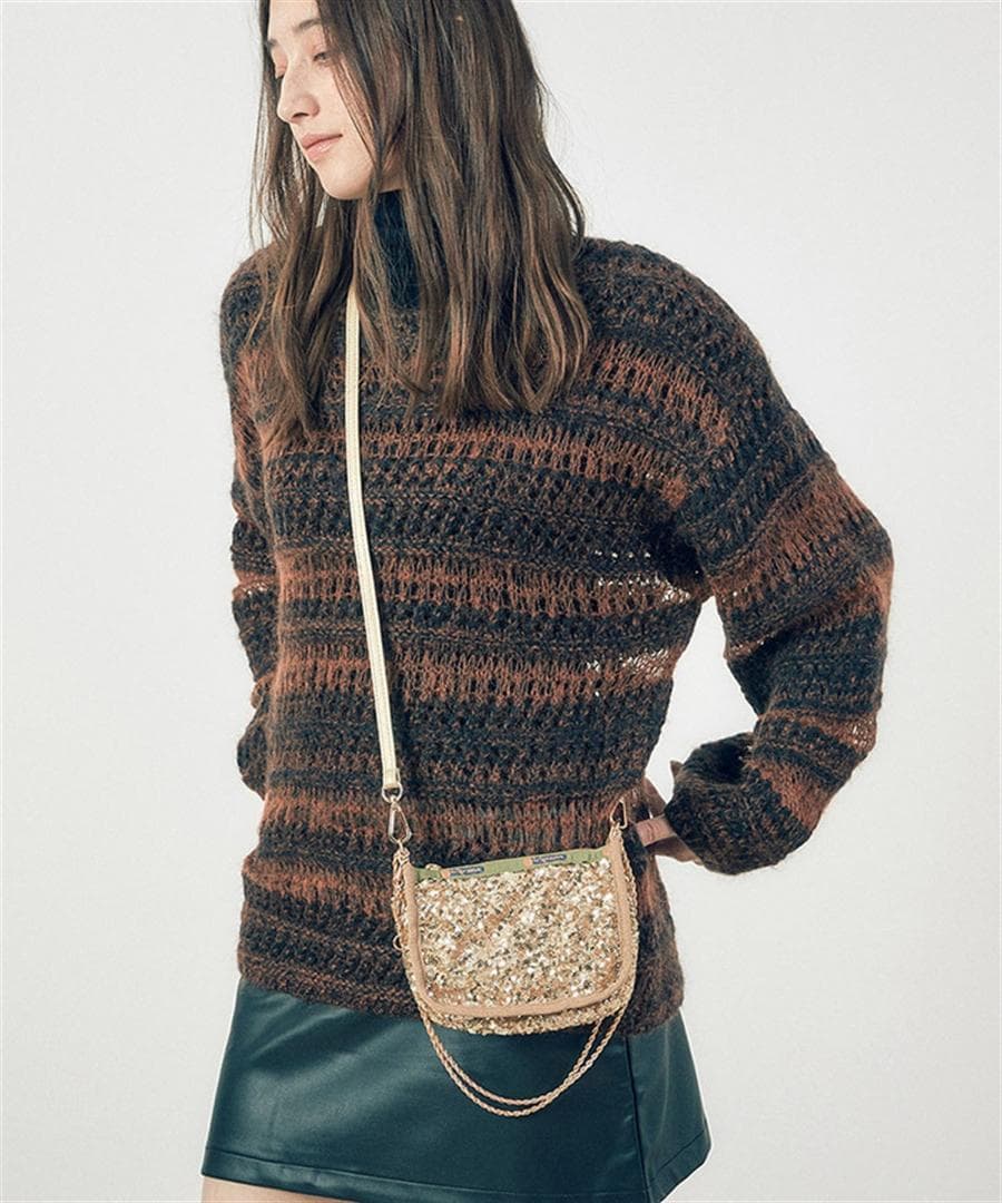 レスポートサック 2WAY CHAIN MINI BAGサンシャインゴールド