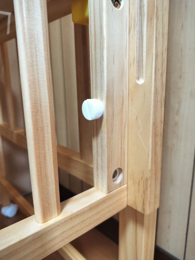 【美品】大和屋　ミニベビーベッド　kihonmini 6段階調整可能