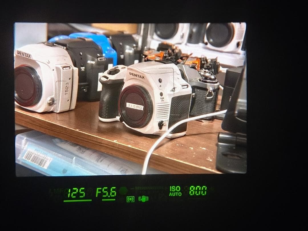 【黒死病対策】【内臓電池交換】PENTAX K-30 青 WRレンズ、充電器付