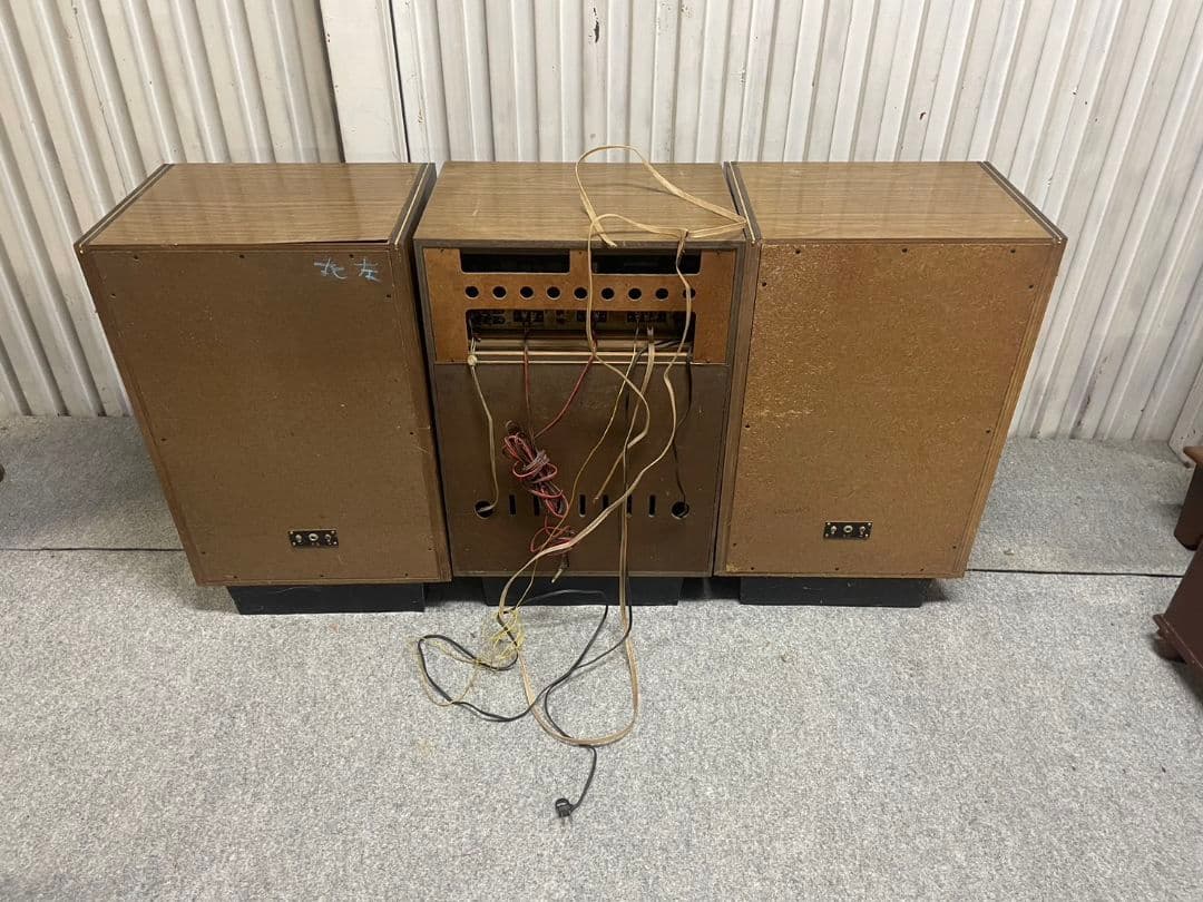 現状品 TRIO ST-740X WX-110 真空管アンプ ジャンク