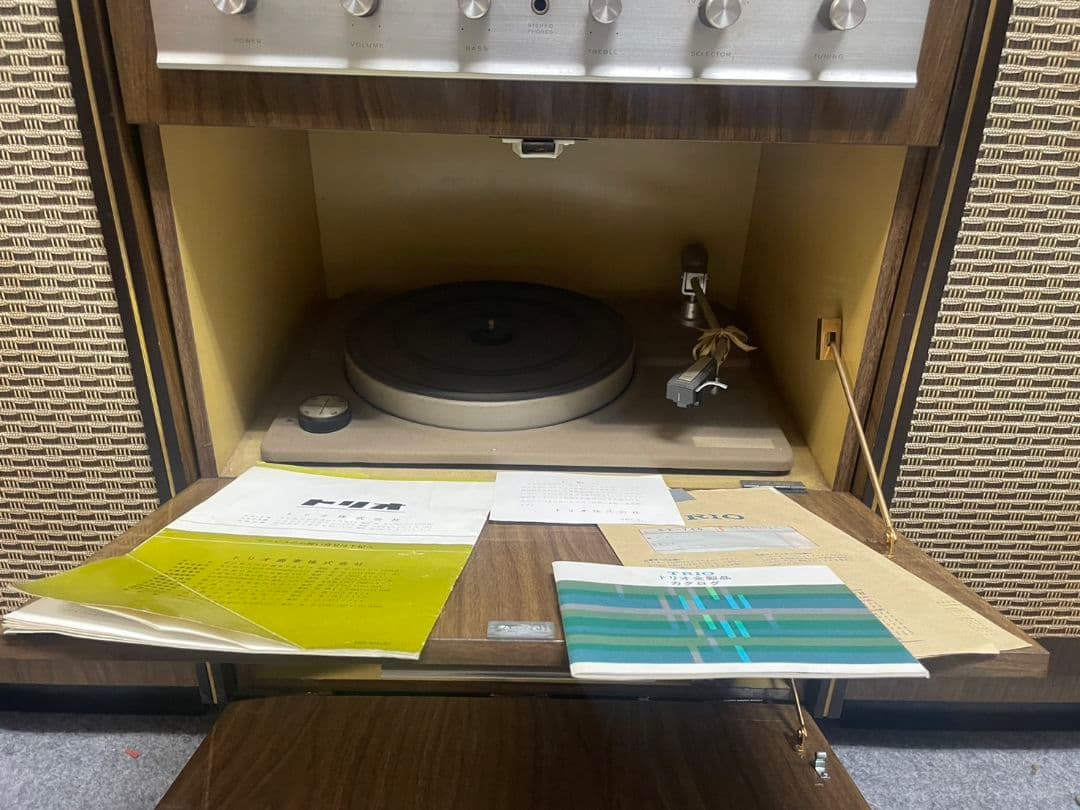 現状品 TRIO ST-740X WX-110 真空管アンプ ジャンク