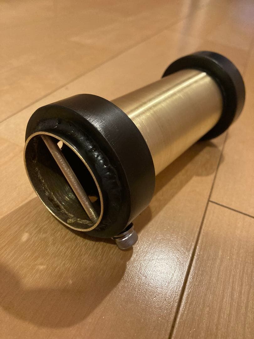 z400 550FX ヨンフォア64π用縦ピン真鍮バッフル