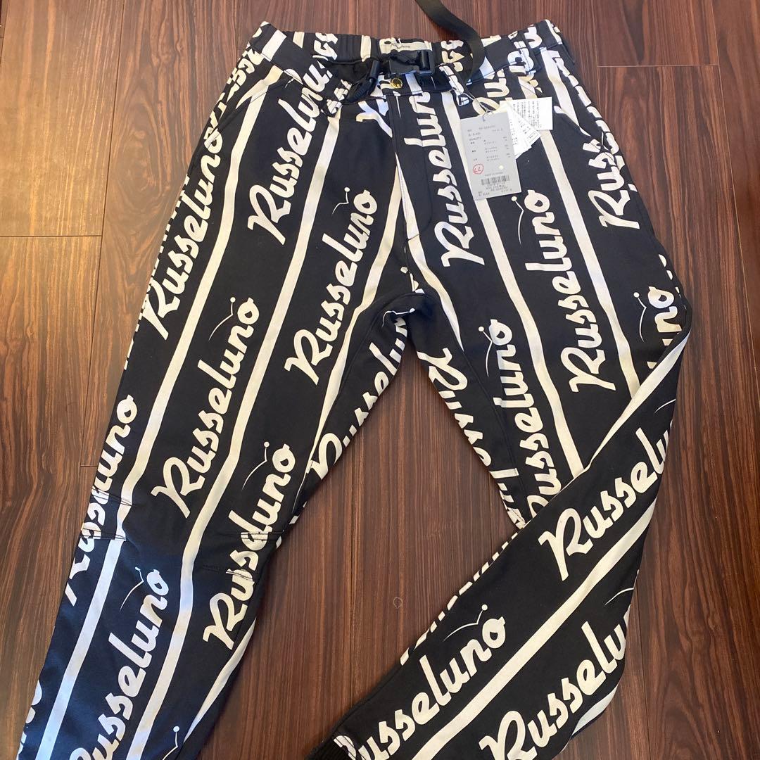 Russeluno ロゴプリント フーディ XLサイズ