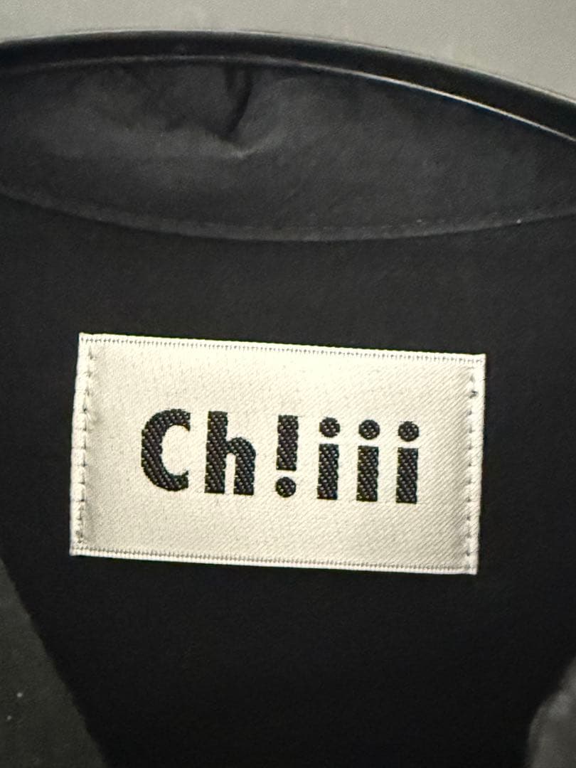 chiiiibag ドルマンスリーブシャツ ブラック ch!iii チー 黒