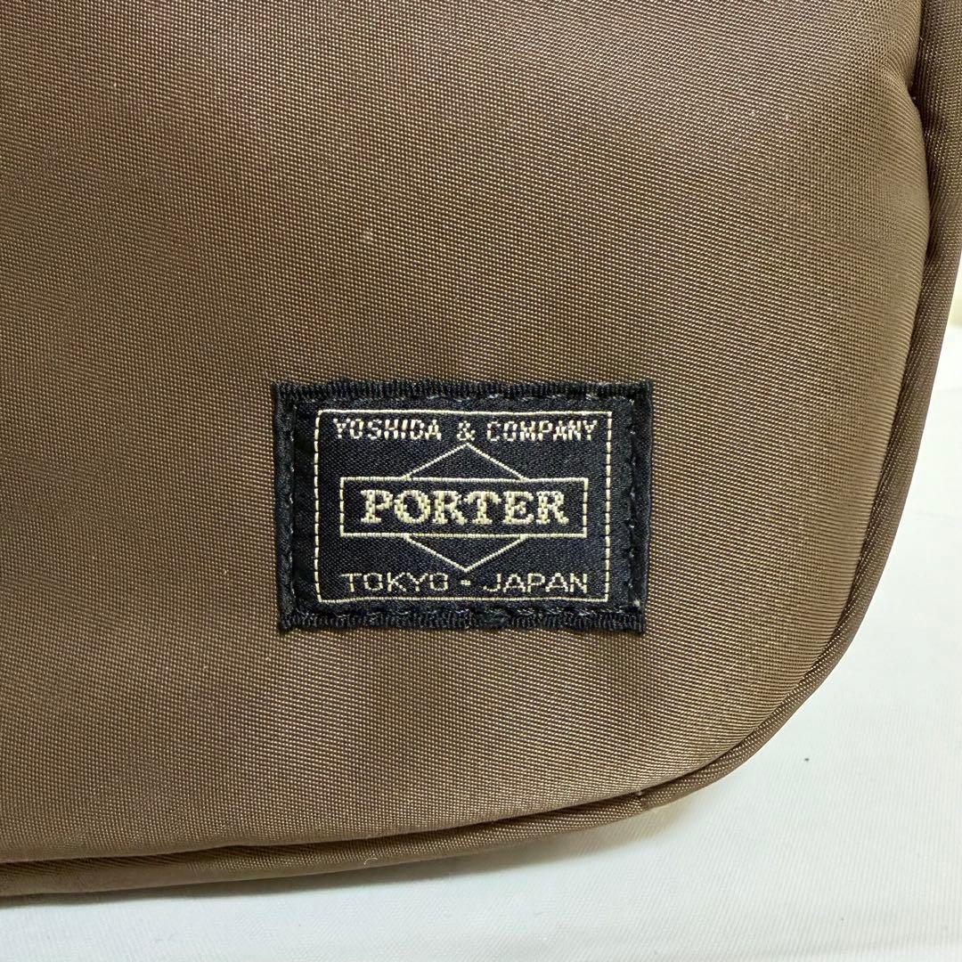 PORTER×Nikon 2wayカメラバッグ ブラウン　ショルダーバッグ　自立