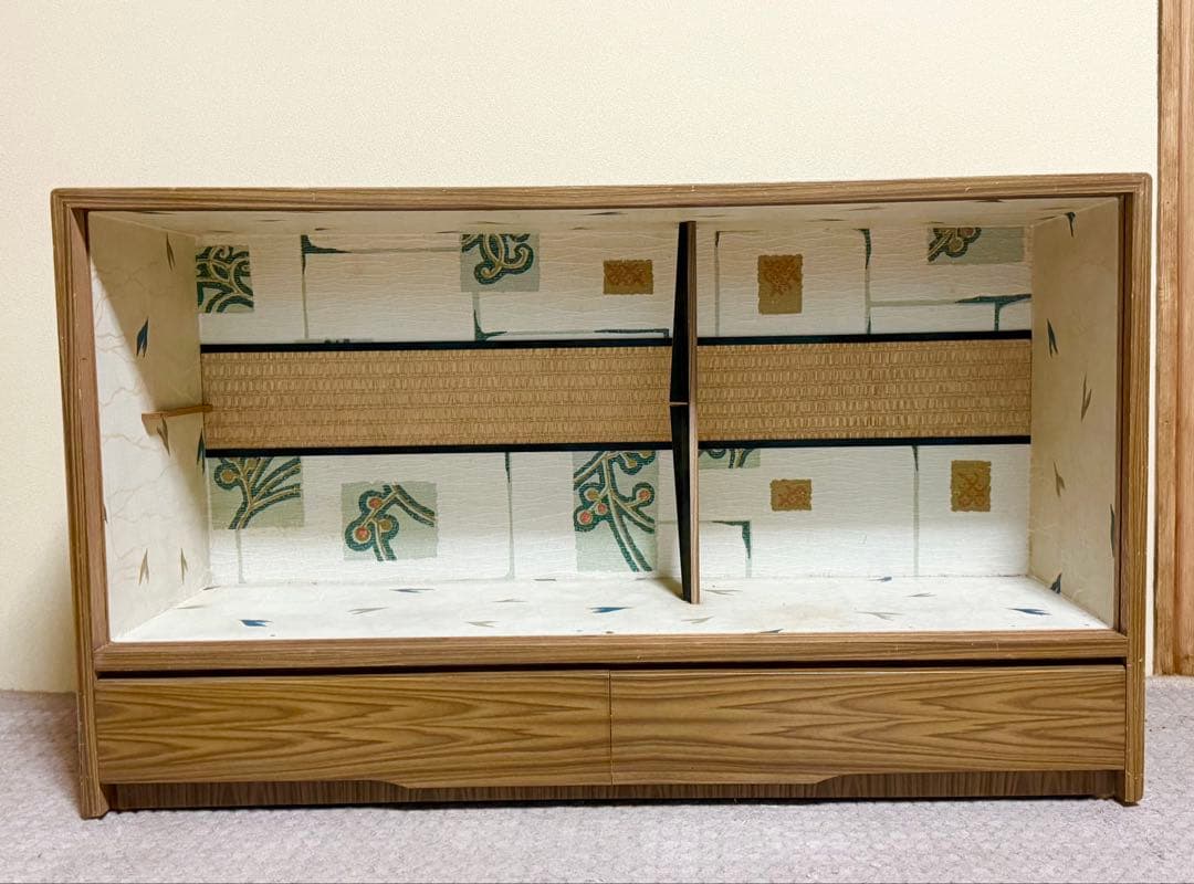 昭和レトロ　飾り棚