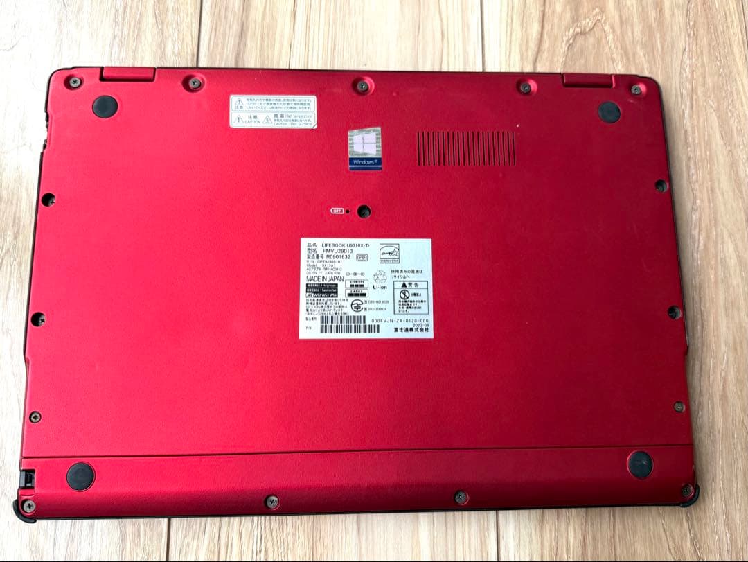 オフィス24付i7タッチパネル16/512GB LIFEBOOKU9310X/D