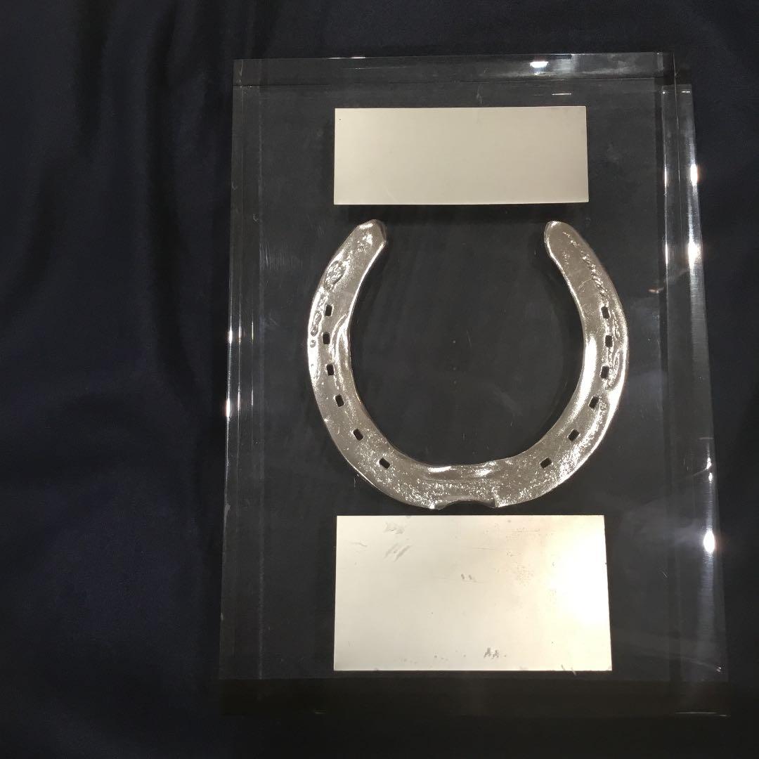 ディープインパクト蹄鉄の盾　強化プラスチッククリスタル