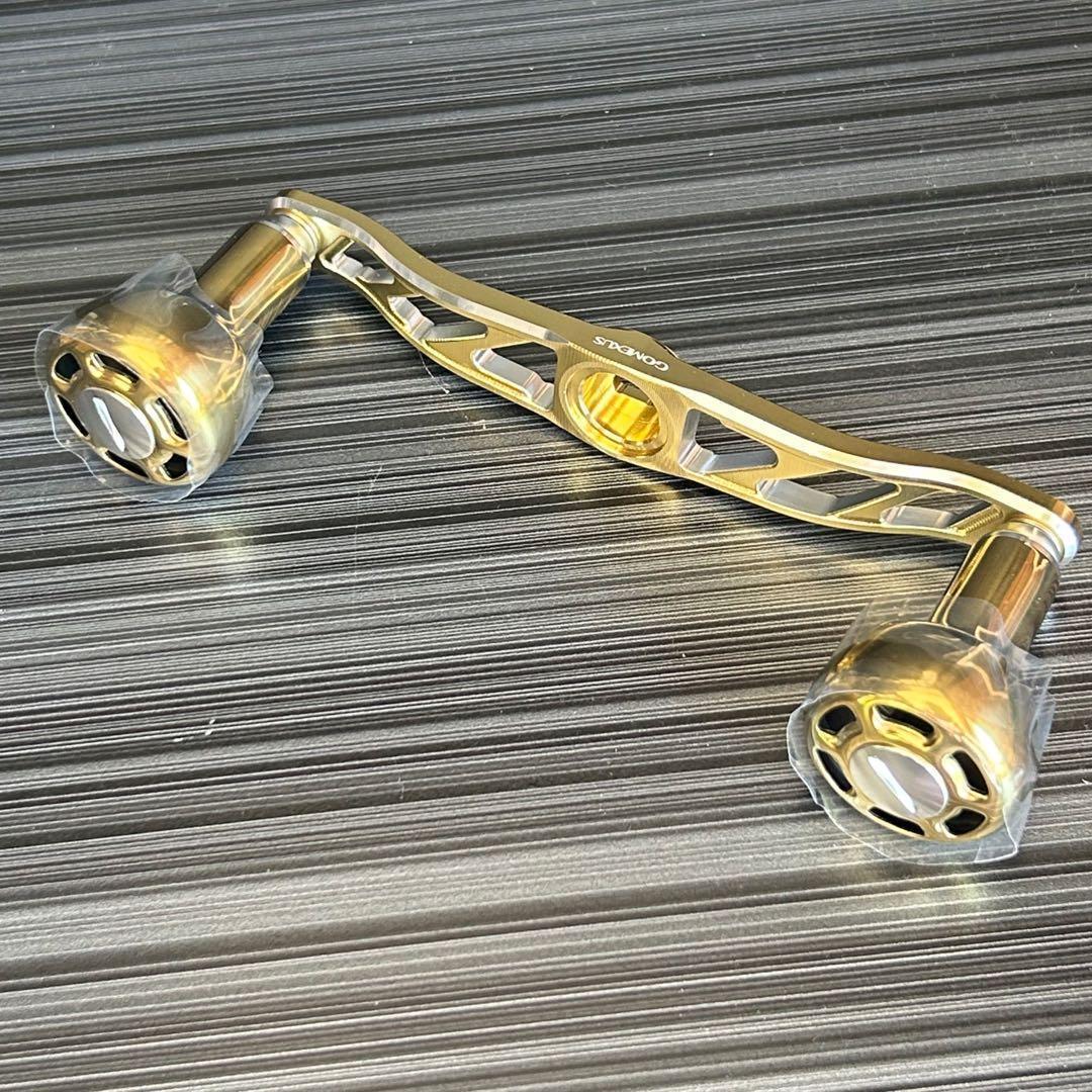 ゴメクサス/ダイワ/8×5/120mm/ゴールド&シルバー　チタンノブ