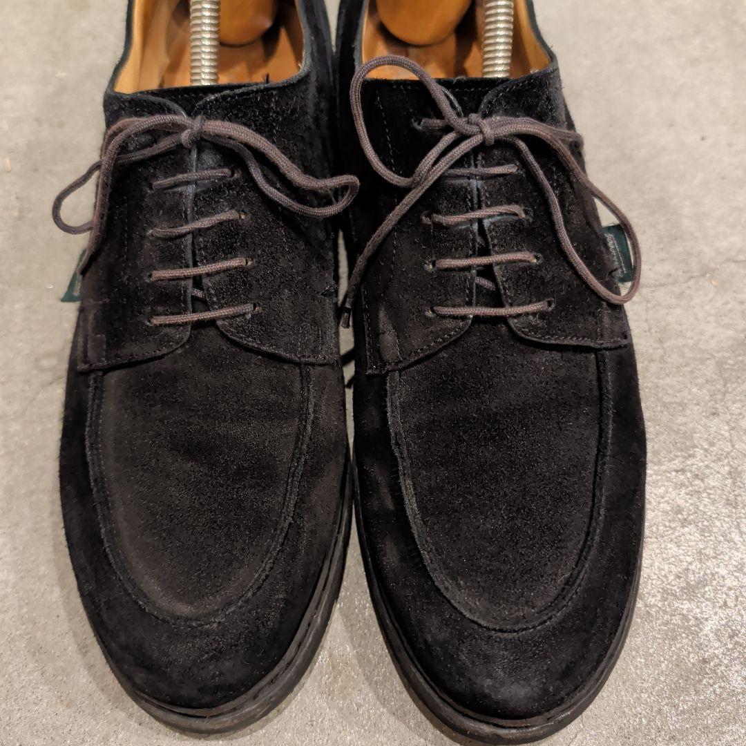 Paraboots ユナイテッドアローズ別注 シャンボード 黒スエード 8ハーフ