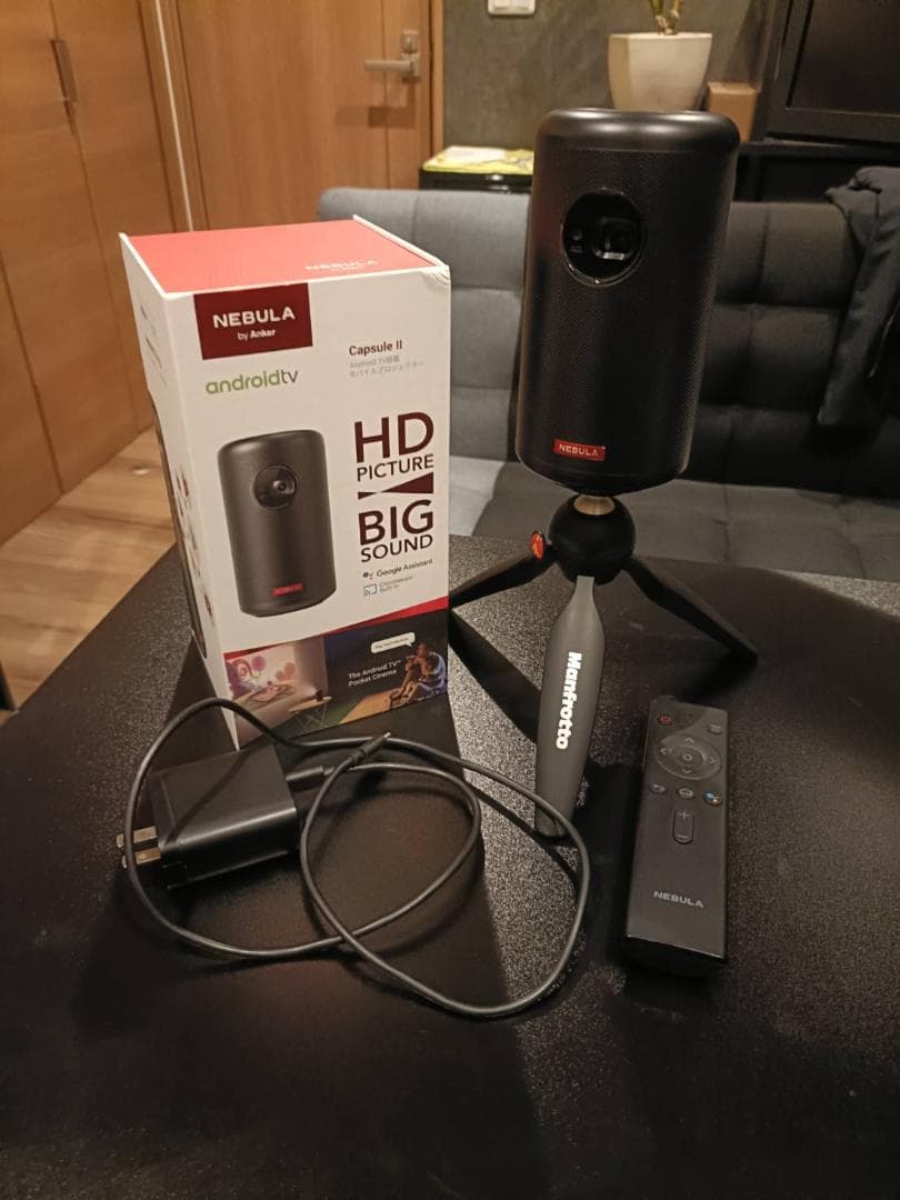 Anker Nebula CapsuleⅡ モバイルプロジェクター