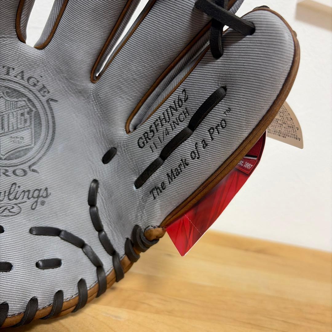 ローリングス 軟式 グローブ デニム グレー プロエクセル