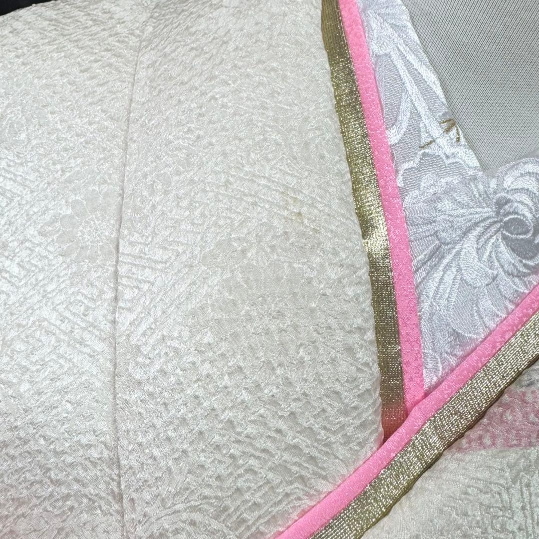 藤娘きぬたや　美品　総絞り　本絞り　熨斗　名品　白地　フルセット　振袖　振り袖