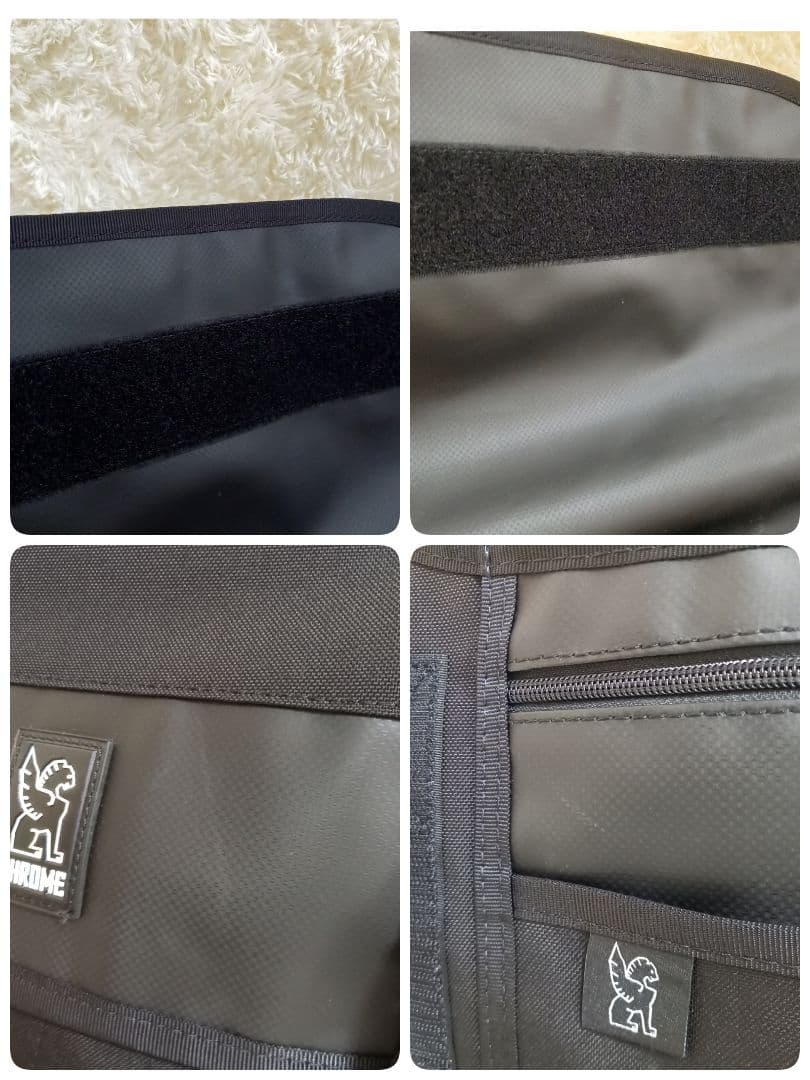 ✨ Chrome メッセンジャーバッグ MINI METRO オールブラック ✨