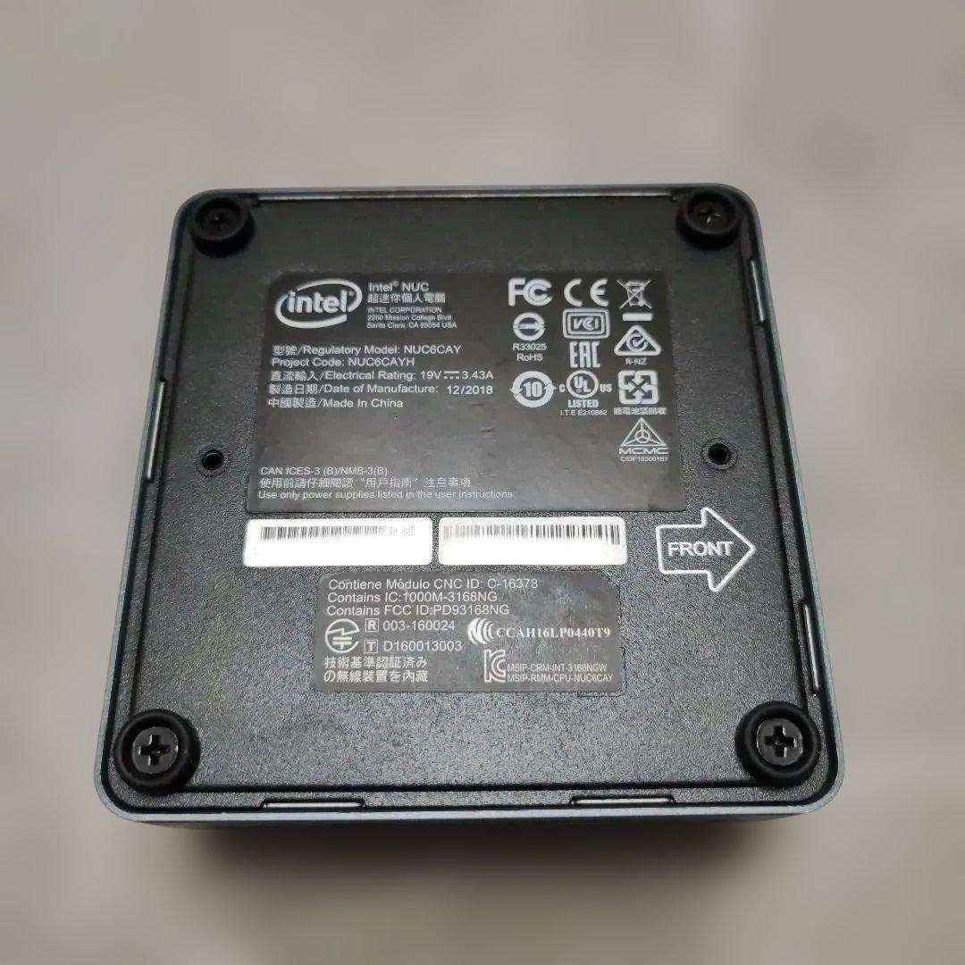NAS中級者向け Intel NUCを自作NASに