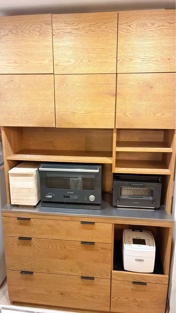 １２月26日まで出品！unico ADDY キッチンボード　お引取り可能。