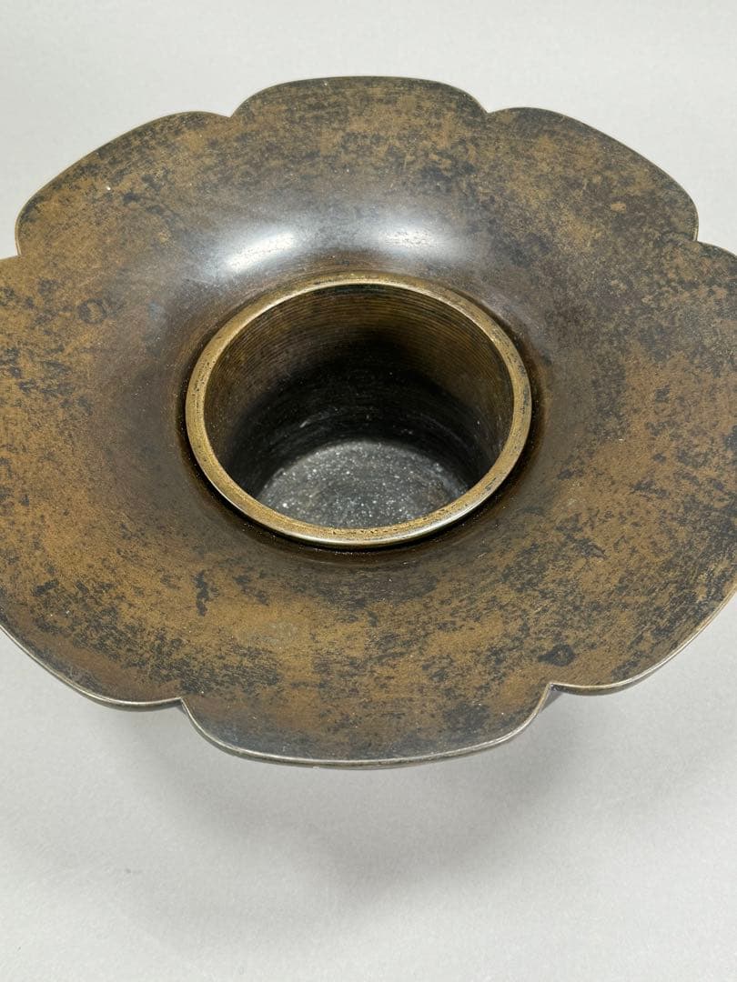 いけばな　池坊　古流　龍生派　銅鋳造　花器　花瓶　華道具　銅花器　伝統生け花